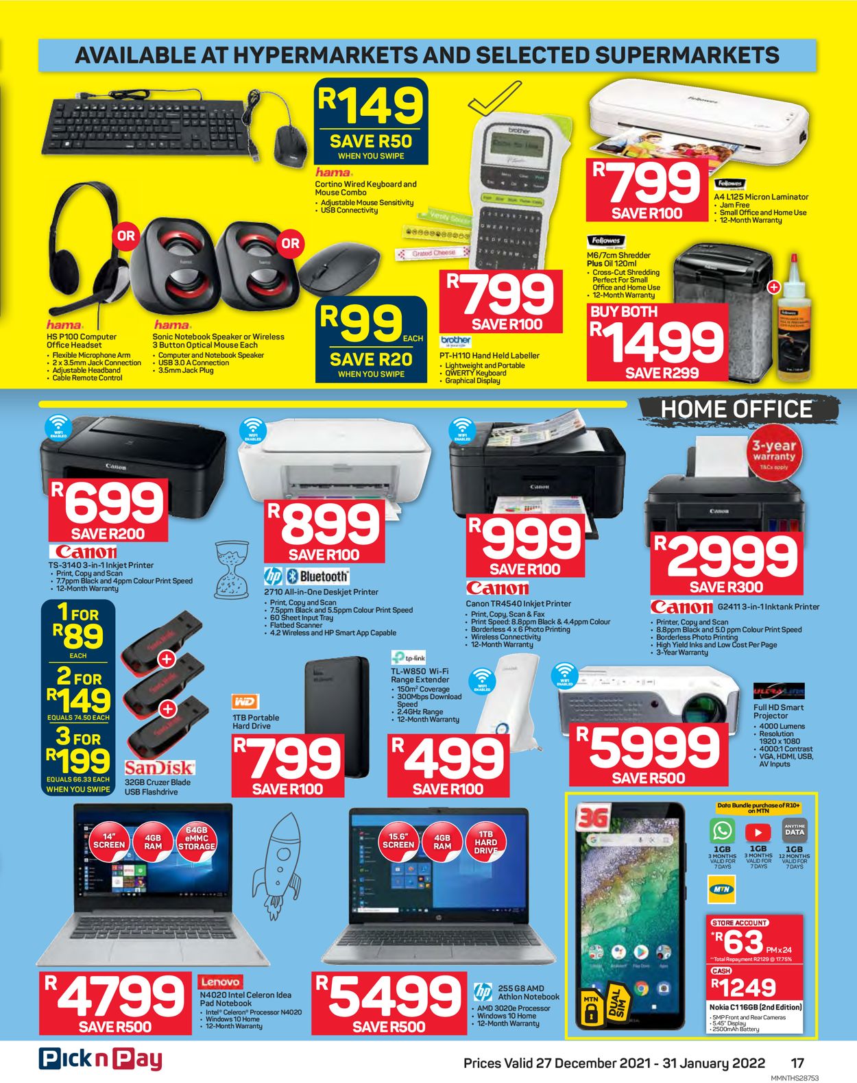 Pick n Pay Catalogue - 2021/12/27-2022/01/31 (Page 17)