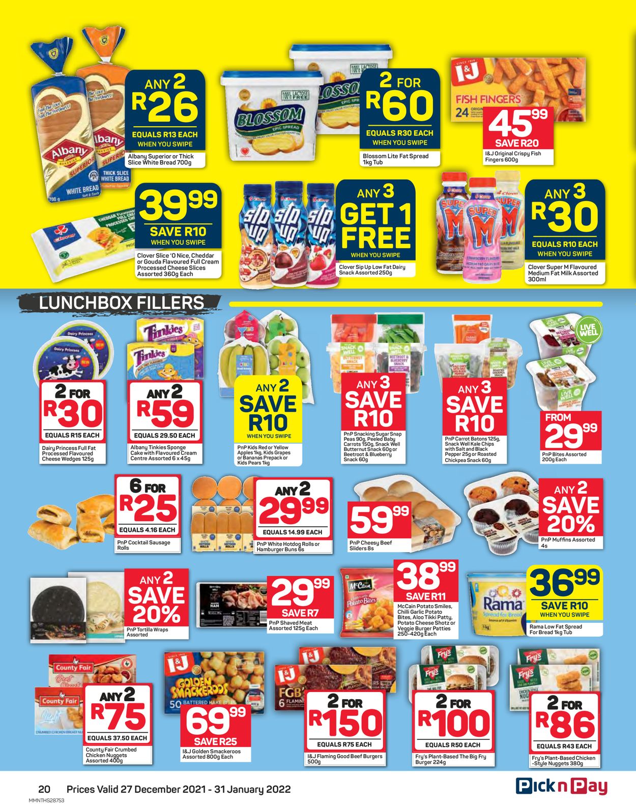 Pick n Pay Catalogue - 2021/12/27-2022/01/31 (Page 20)