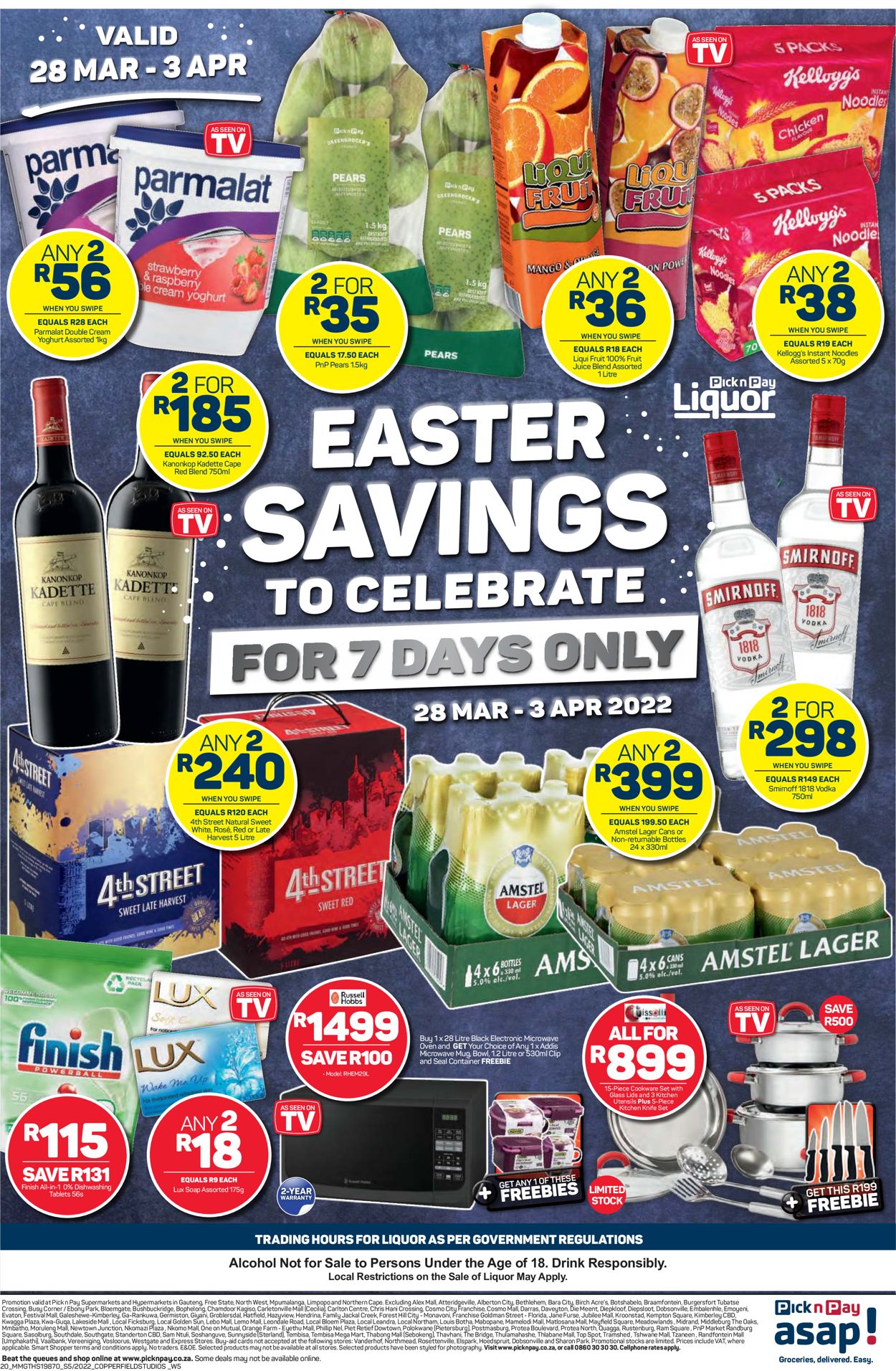 Pick n Pay EASTER 2022 Catalogue - 2022/03/28-2022/04/03 (Page 20)
