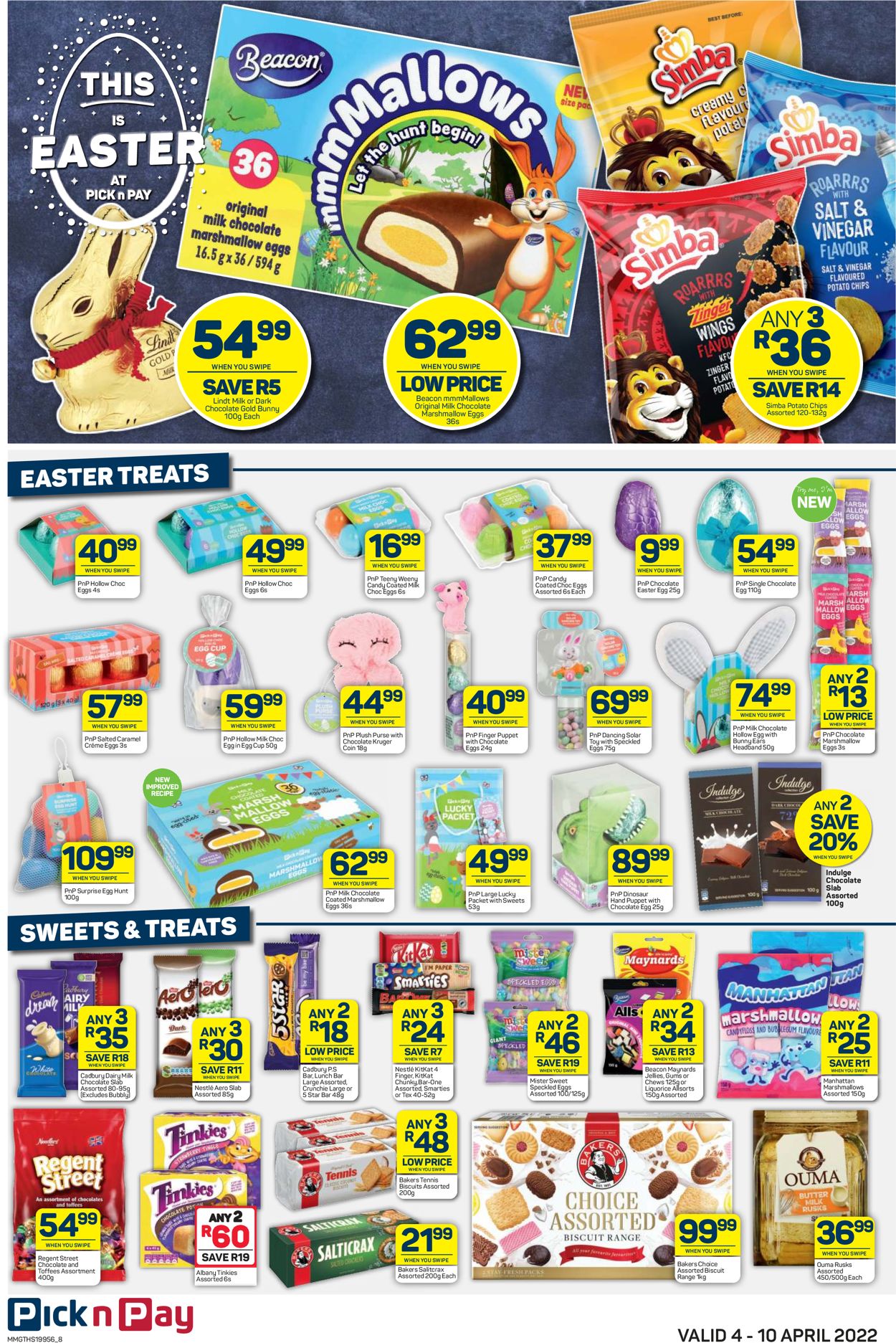 Pick n Pay EASTER 2022 Catalogue - 2022/04/04-2022/04/10 (Page 8)