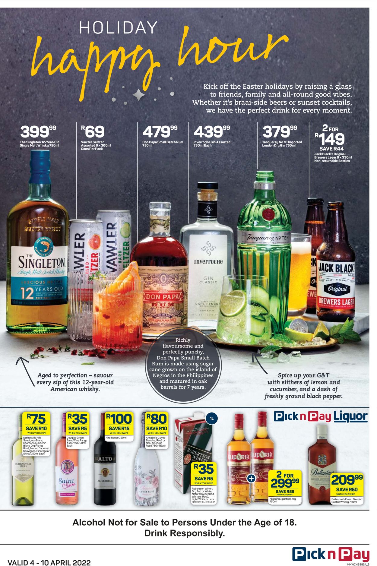 Pick n Pay EASTER 2022 Catalogue - 2022/04/04-2022/04/10 (Page 4)