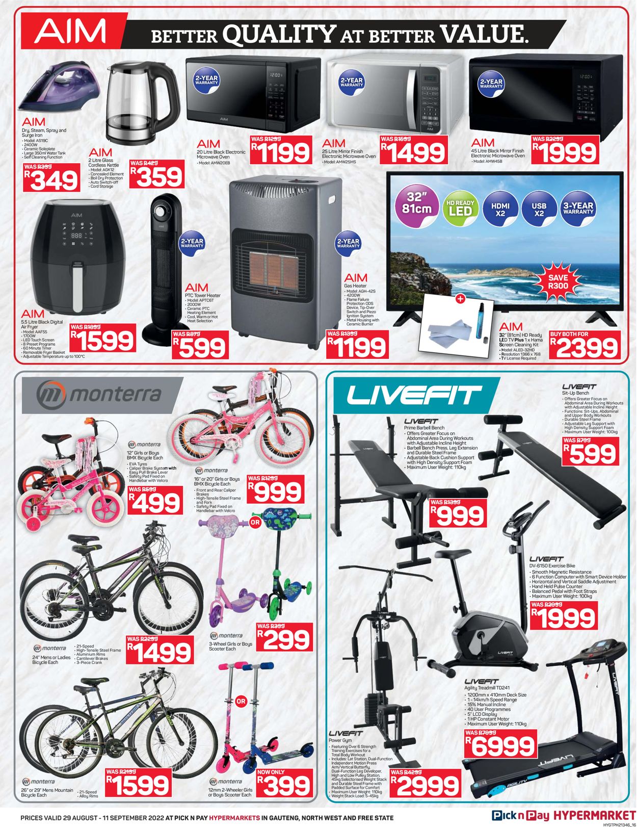 Pick n Pay Catalogue - 2022/08/29-2022/09/11 (Page 18)