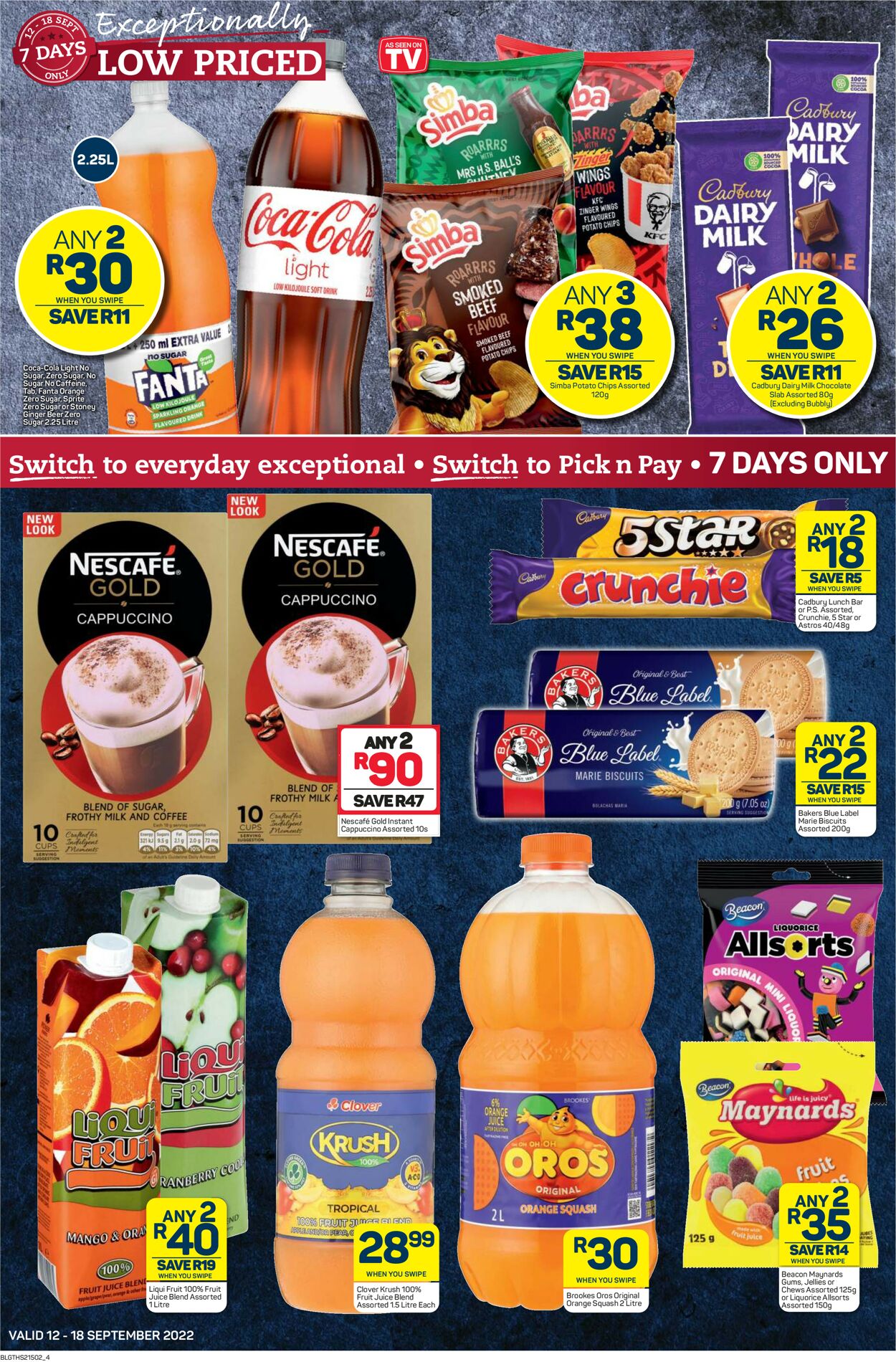 Pick n Pay Catalogue - 2022/09/12-2022/09/18 (Page 4)