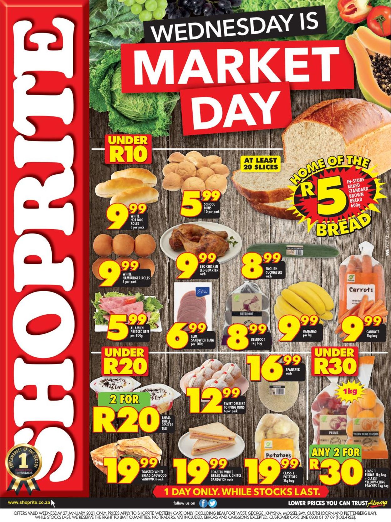 Shoprite Market Day 2021 Catalogue - 2021/01/27-2021/01/27