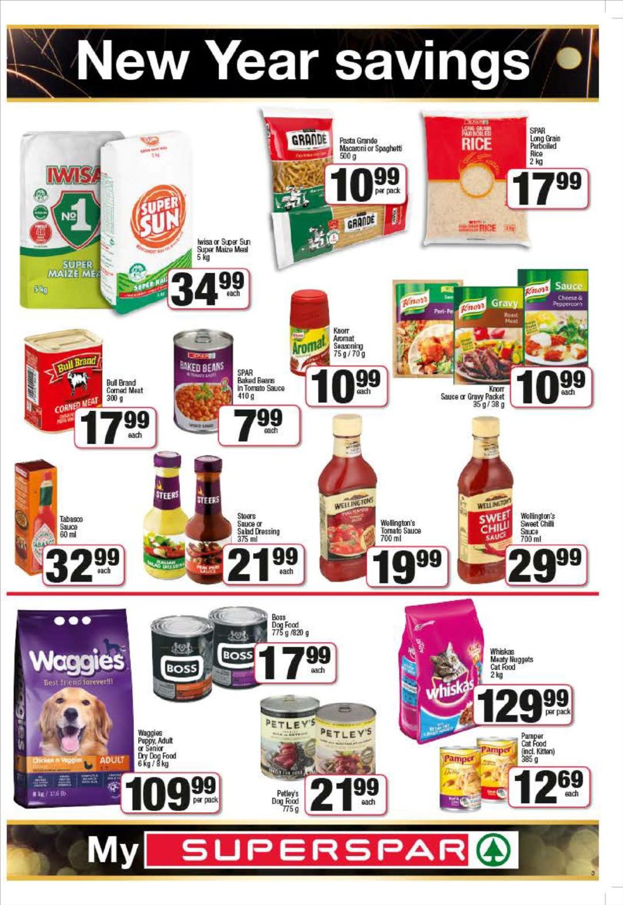 SPAR New Year Catalogue 19/20 Catalogue - 2019/12/27-2020/01/05 (Page 3)
