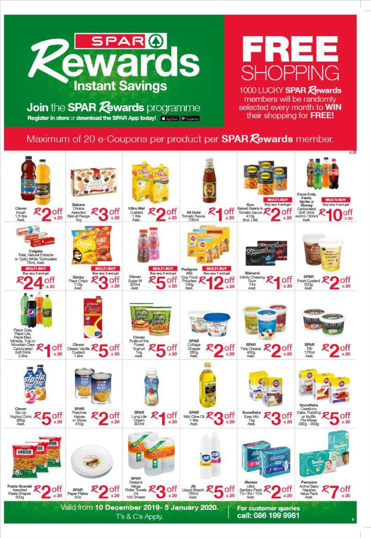 SPAR New Year Catalogue 19/20 Catalogue - 2019/12/27-2020/01/05 (Page 9)