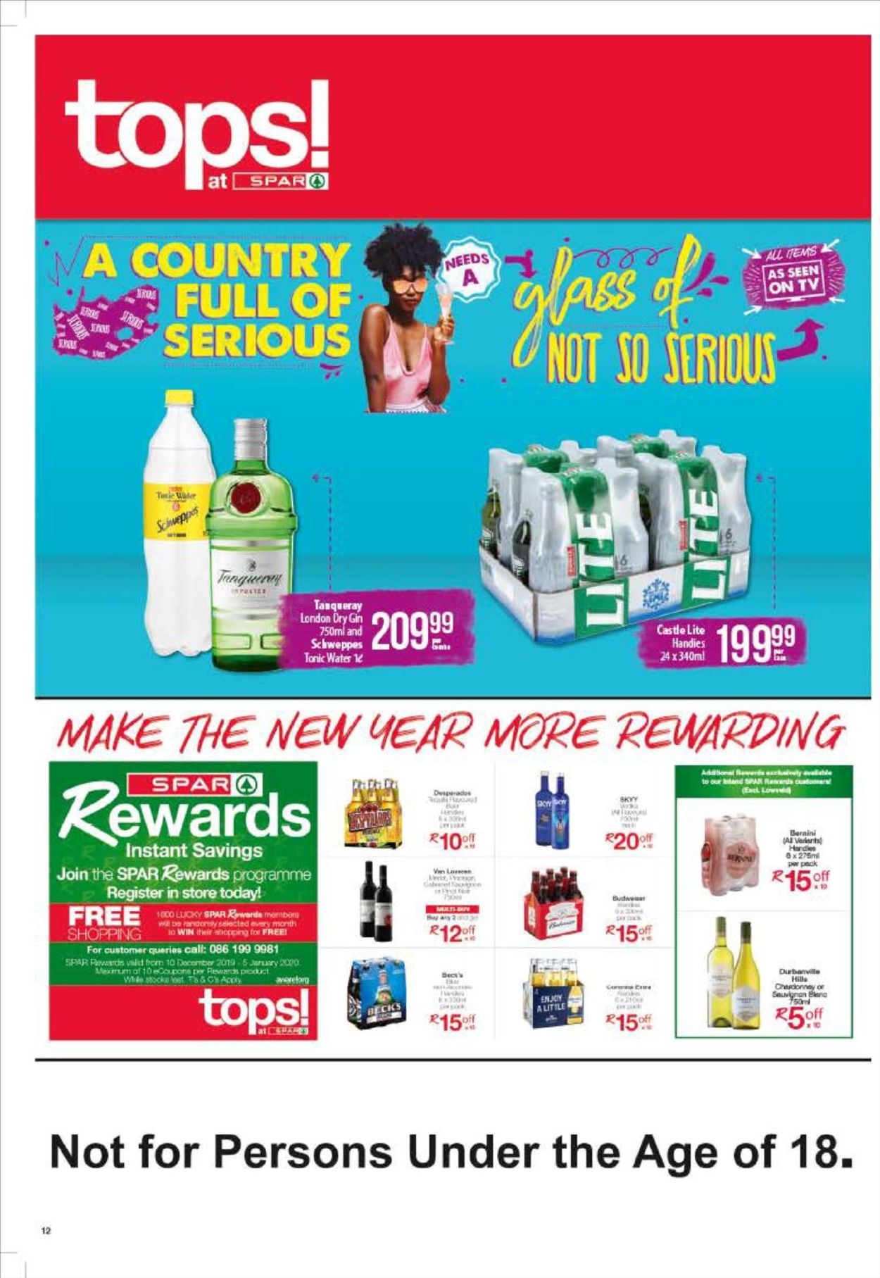 SPAR New Year Catalogue 19/20 Catalogue - 2019/12/27-2020/01/05 (Page 12)
